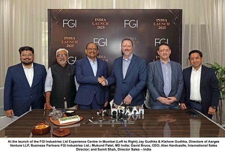 FGI Industries Opens State-of-the-Art Experience Centre in Mumbai, Strengthening Its Presence in India